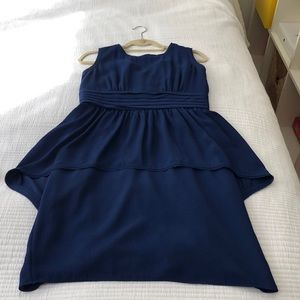 BCBG Peplum Cocktail Dress